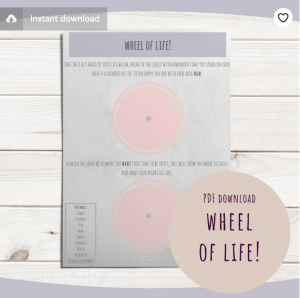 www.franexcell.com Wheel Of Life PDF downloadable printable